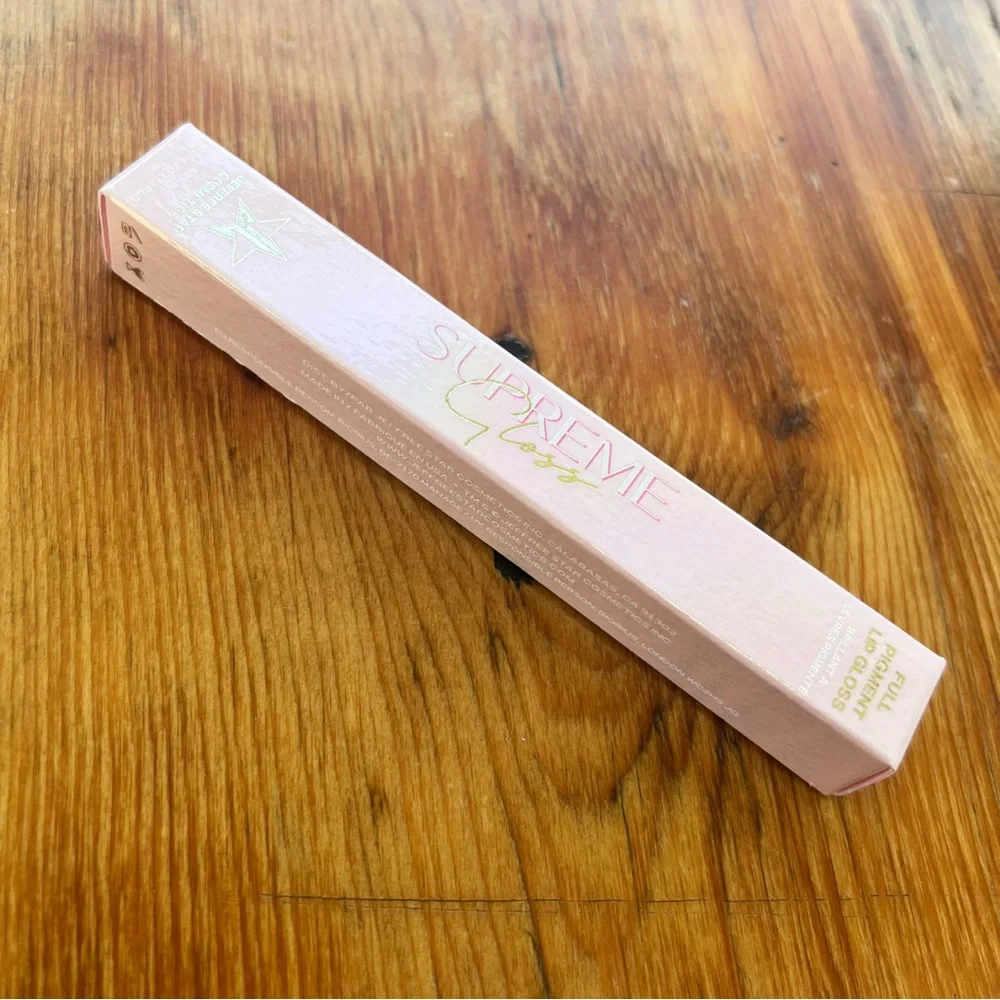 PINK VAULT New in box Jeffree Star Supreme Gloss‎ Hot Pink